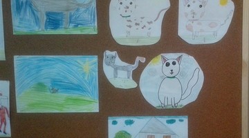 17 luty ''Dzień kota'' aktywność plastyczna wychowanków świetlicy szkolnej.